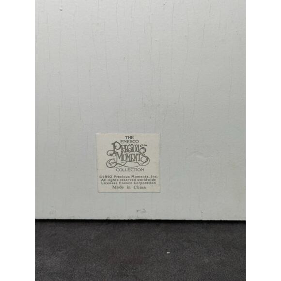 Precious Moments Wooden Display Shadow Box Friendship Hits The Spot - Picture 7 of 10